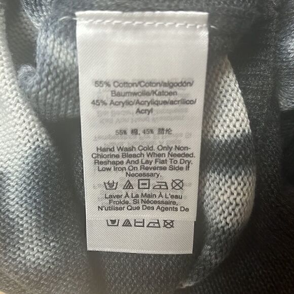 DKNY Jeans Dip Dye Crop Sweater - Picture 6 of 6